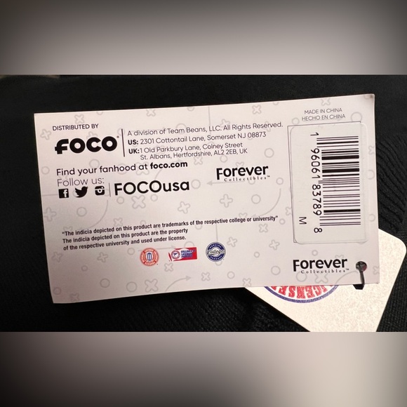 NWT Iowa HAWKEYES Cotton UGLY Christmas SWEATER - Picture 5 of 6